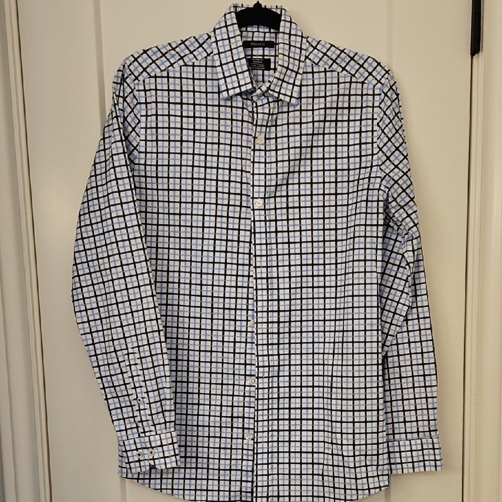 RW&Co 13.5 Neck Tailored Fit Dress Shirt
